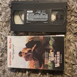 WHEN A MAN LOVES A WOMAN VHS